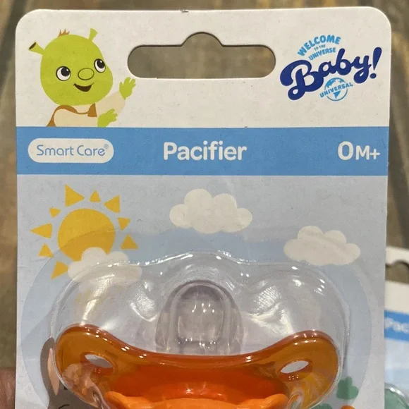 Universal Baby Shrek and Baby Kung Fu Panda Baby Pacifiers - Picture 5 of 6